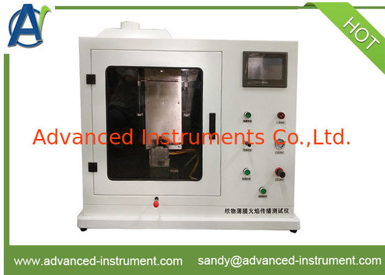 Vertical Flame Spread Properties of Flexible Materials Test Equipment ISO 15025