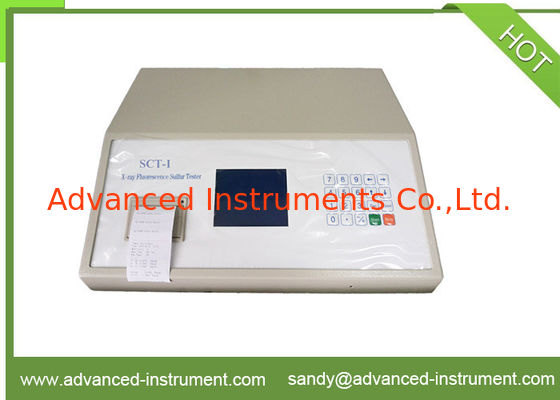 ASTM D1266 Sulfur Content Tester Lamp Method Light Oil Sulfur Analysis