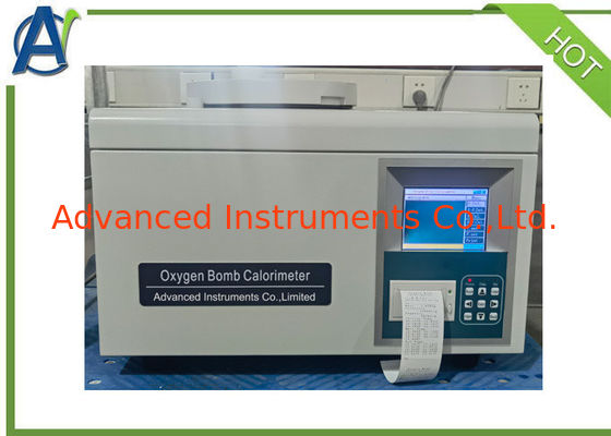 Oxygen bomb calorimeter for calorific value of coal, coke and petroleum