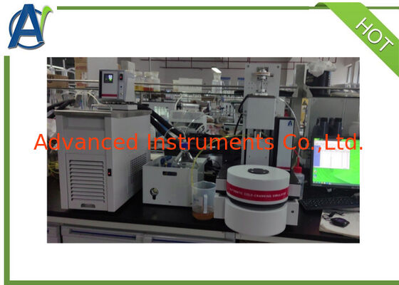 Instrumento de teste de viscosidade aparente de óleos de motor ASTM D5293/ASTM D2602